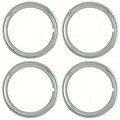 Lastplay 14 in. Trim Ring, Silver LA3021450